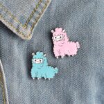 Alpaca Enamel Pin Set