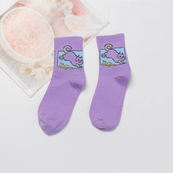 Japanese Dino Socks